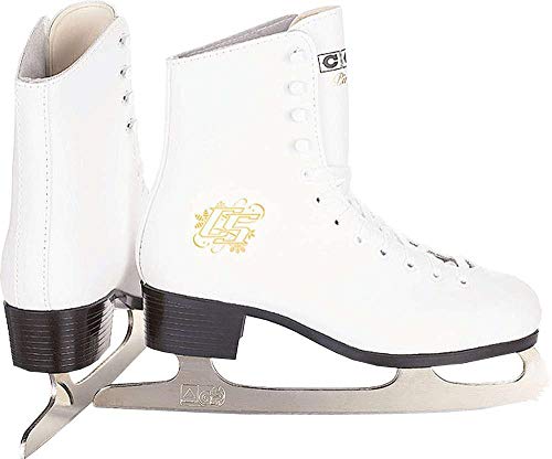 Patins artistiques CCM PIROUETTE Junior 35 pour patinage sur glace