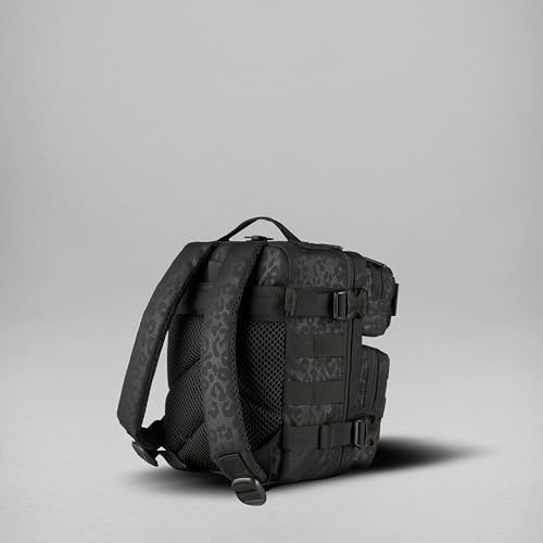 Image of WOLFpak 9L Mini Tactical Backpack (Black Leopard) | Compact, Small Everyday Carry Bag for Gym, School, Travel | Durable, Water-Resistant Daypack with Molle System and Patch Panel