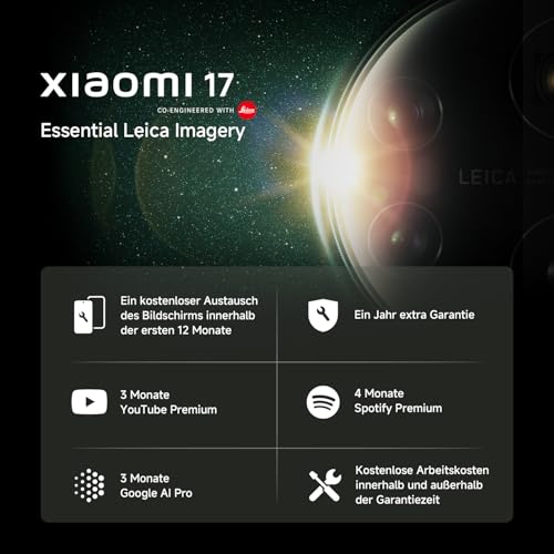 XIAOMI 17 Smartphone, 12GB RAM + 512GB Speicher, Leica Summilux Optik, Light Fusion 950 Bildsensor, 6330mAh Akku, HyperAI, Venture Grün, 3 Jahre Garantie – Bild 6