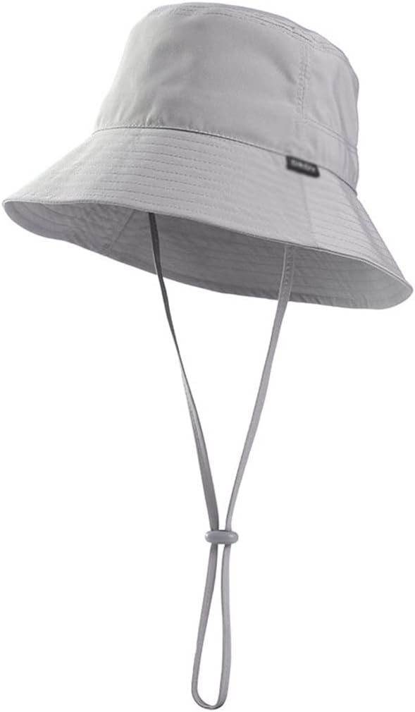 Japanese System Large Eaves Monochrome Fisherman's Hat Female Men's Sun Outdoor Protection Basin Cap