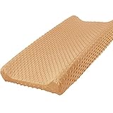 iEvolve Changing Pad Cover Ultra Soft Minky Dots Changing Table Cover Breathable Changing Table Sheet Diaper Changing Pad Cover for Baby Boys Girls (Brown)