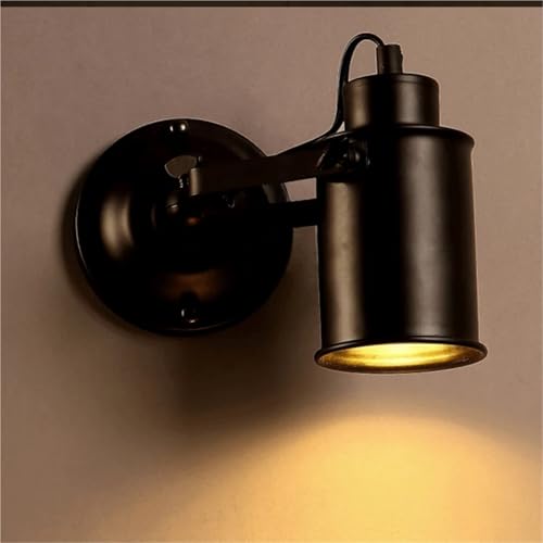 Lámpara retro E27 con luz cálida 3000K e interruptor integrado para pasillos 8