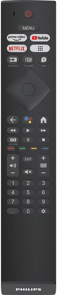 Smart TV Philips 43" Full HD 43PFG6918/78, Google TV, Comando de Voz, HDR, 3 HDMI, Wifi 5G, Bluetooth