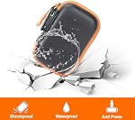 C'est difficile pour SanDisk Extreme Pro/SanDisk Extrem Portable Externe SSD 2TB 1TB 500GB 128GB, Carte mémoire SD SDXC SDHC Organisateur de porte-cartes, sac de rangement de protection externe pour le disque dur