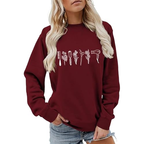 Sweat-shirt en coton doux coupe ample finitions haut de gamme