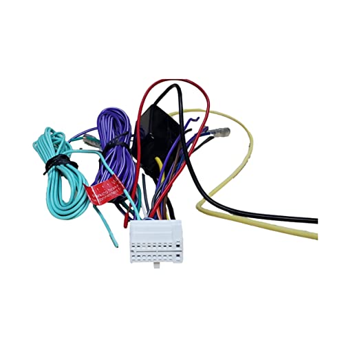 IMC Audio Aftermarket Install Wire Harness Power Plug Radio Replace Compatible with Select Clarion Stereos Models MAX685BT NX603 NX604 VX709 NX404 NX405 VX404 VX405 NX602