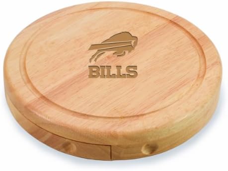 NFL Buffalo Bills Brie Cheese Board/Tool Set, 7-1/2 Inch