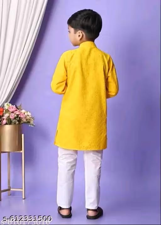 Image of Baby Boys Cotton blend dress for summer season and all seasons ||Tikki punjabi,b