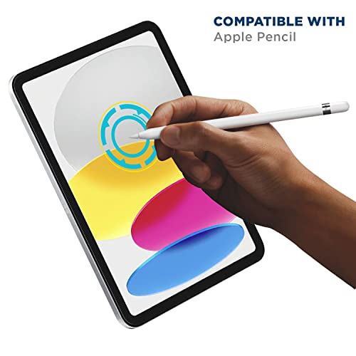 Tech Armor Screen Protector For Apple Ipad 10Th Generation 10.9 Inch, Face Id Compatible - Ballistic Tempered Glass 2022 (1 Pack) #TOP4