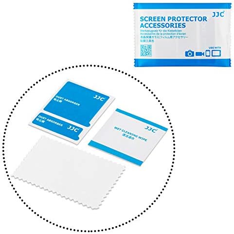 JJC Ultra-thin LCD Optical Glass Screen Protector for Fujifilm X-E4 X-T4 X100V Compact Digital Camera