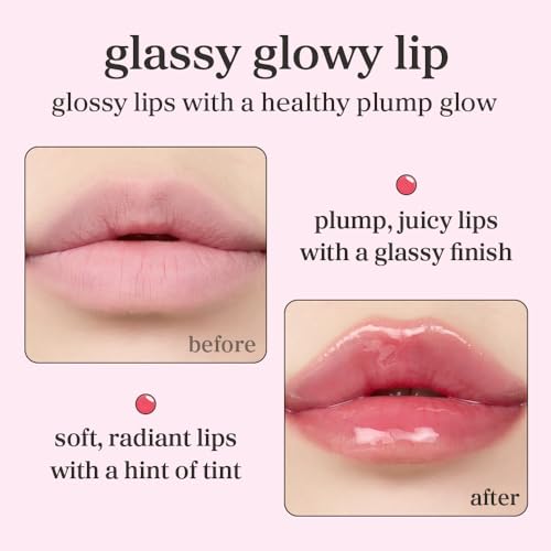 image for NOONI Korean Lip Oil - Appleplum | Long-Lasting, Moisturizing, Plumpin