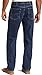 Lee Men's Relaxed Fit Straight Leg Jean, Medium Stone, 40W x 30L
