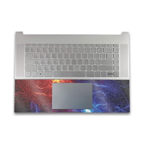 Image of Glossy Glitter Gaming Skin Compatible with HP Envy x360 16 inch (2023) - Color Lightning - Premium 3M Vinyl Protective Wrap Decal Cover - Easy to Apply | Crafted in The USA by MightySkins