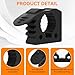4 Pack Quick Release Rubber Clamp,Rubber Mount Clamps for Securing Equipment from 1