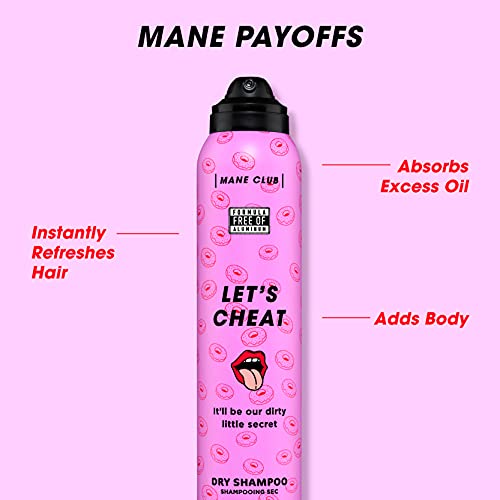Mane Club Let's Cheat Dry Shampoo, Cruelty Free, Vegan, No Sulfates Or Parabens, 4.3 Oz #TOP3