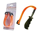 Premium Ersatzgummi Orange Eva Shop® Premium Schleuder Steinschleuder mit Kugelmagazin präzise Profi Zwille aus Stahl Sportschleuder Futterschleuder extrem Starke Präzisionsschleuder (F16 Schleuder GSG Ersatzgummi)