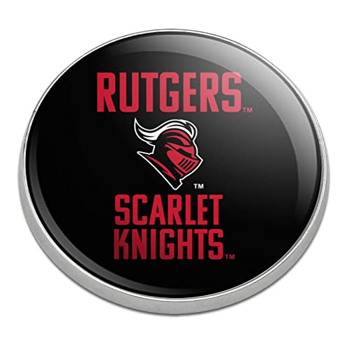 Rutgers University Scarlet Knights Golfing Premium Metal Golf Ball Marker