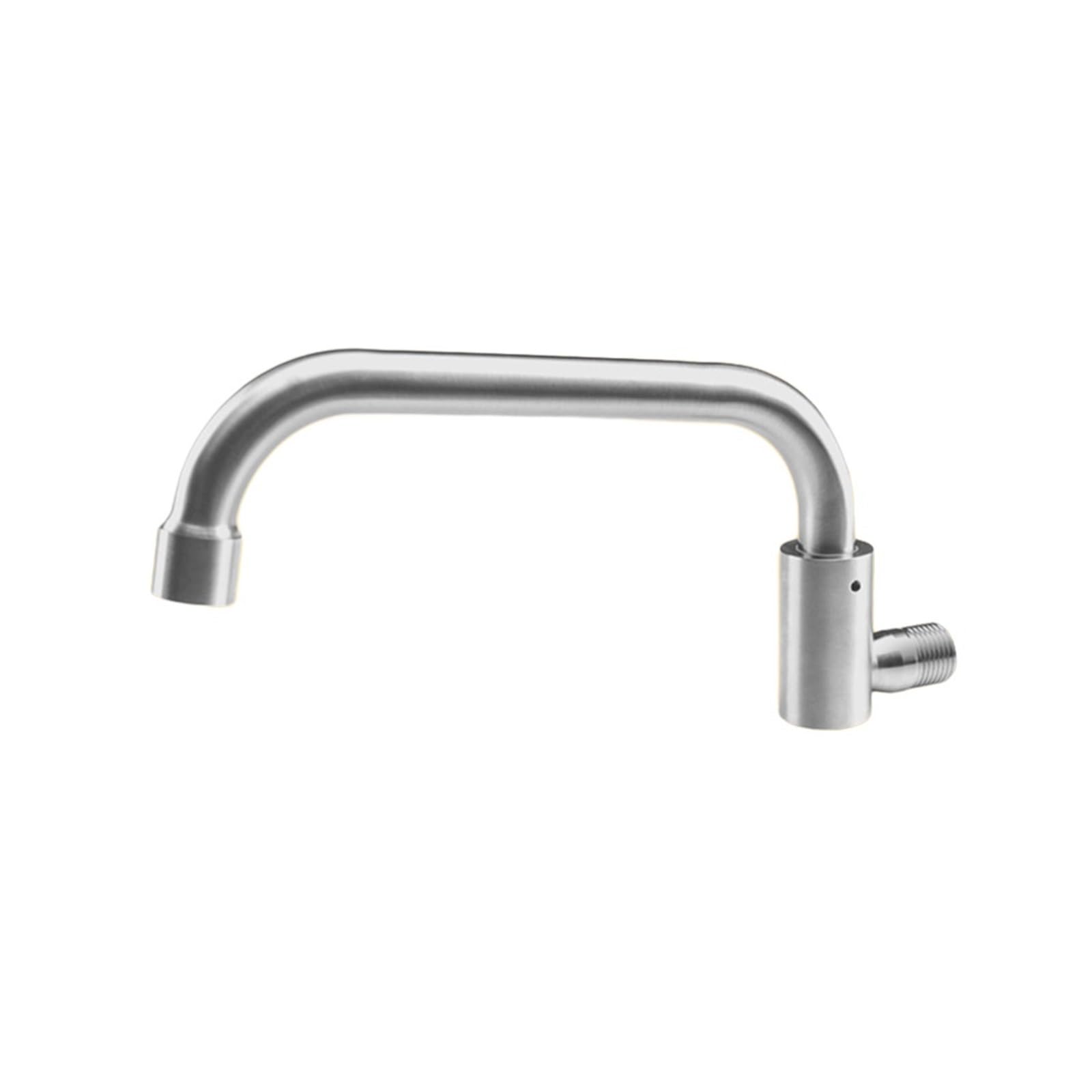 BNGDFDGH Wall Mounted Kitchen Faucet Stove Dedicated Swing Tap Water Purifier Single Lever Hole Stainless Steel Bathroom(25cm)