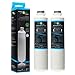 2x FilterLogic FFL-181S2 Filtri acqua frigo compatibile con Samsung DA29-00020B, HAF-CIN/EXP, HAF-CIN, DA97-08006A-B, DA97-08006A-E, DA97-08043ABC cartucce per frigoriferi