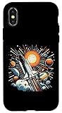 Prendi questo design Space Shuttle Sun Planets per la tua mamma, papà, figlio, figlia, famiglia, amici e parenti. È un'idea regalo perfetta per compleanni, festa del papà, festa della mamma, Natale e settimana della scienza!