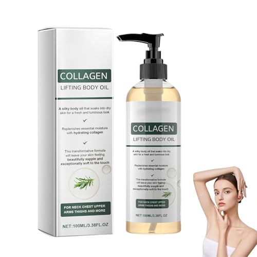 Collagen Oil for Skin Tightening 2026 Magic Firming Body Oil for Scars Wrinkles and Stretch Marks 3.38 Fl Oz (1 pc)