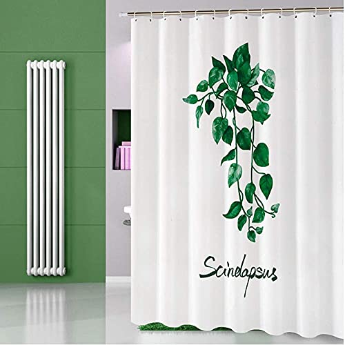 Rideau de douche 100% polyester de qualité supérieure 180X200cm