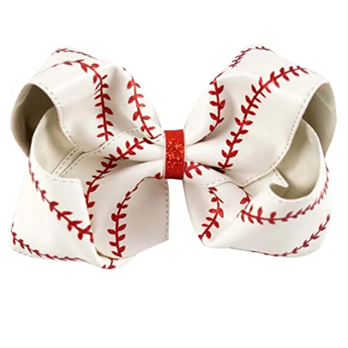 Pinzas para el cabello Jumbo Baseball de 7.5 pulgadas miniatura 1