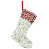 Cócteles y bebidas - Calcetín de Navidad personalizado con lentejuelas que cambian de color para colgar en el árbol de Navidad