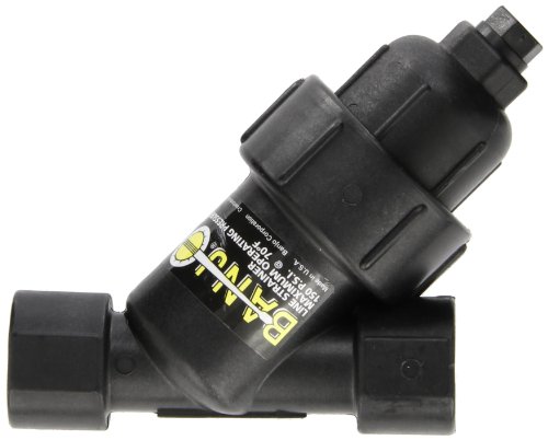 Banjo LS075-40 Polypropylene Y Strainer, 40 Mesh, 3/4