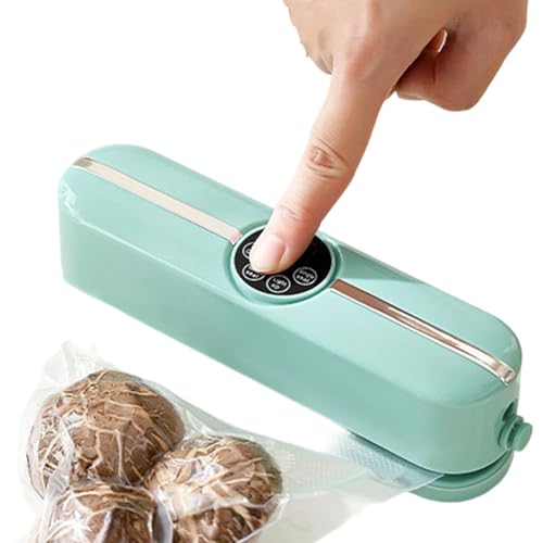 Envasadora al vacío, herramienta de cocina recargable, máquina de envasado al vacío para alimentos, para viajes, picnic, camping, , carne, patatas fritas, pescado, mudanza