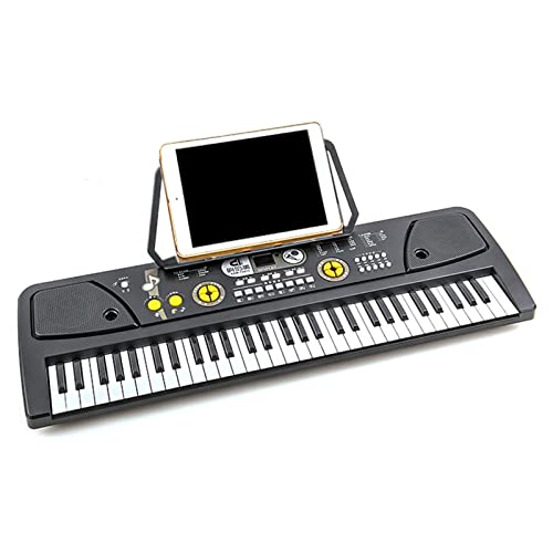 JIREOU Clavier électronique Musical 61 clés clés claviers Mini Enfants numériques de Piano Stand de Musique Convient à l’enseignement de Noël - Les Beatles, Paul McCartney, John Lennon, RIngo Starr, George Harrison JIREOU Clavier électronique Musical 61 clés clés claviers Mini Enfants numériques de Piano Stand de Musique Convient à l'enseignement de Noël – Image 7