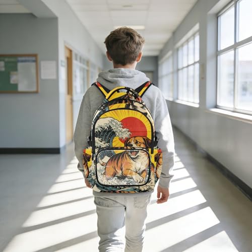 Mochila transparente de perro para evitar pérdidas de material escolar 5