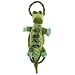 CHARMING Pet Ropes-A-Go Squeaky Dog Toy - Tough and Durable Interactive Soft Plush Animal Tug Toy, Gator