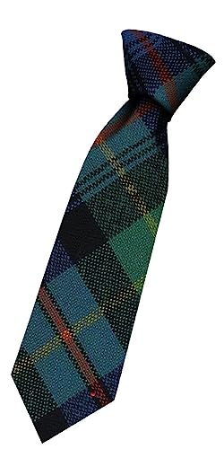 Cravate garçon en laine tartan Farquharson accessoire costume enfant Écosse