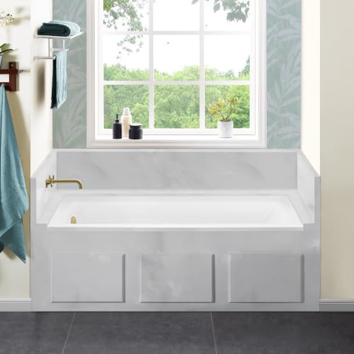 Image of Swiss Madison Voltaire 60 inch x 32 inch Left-Hand Drain Alcove Bathtub