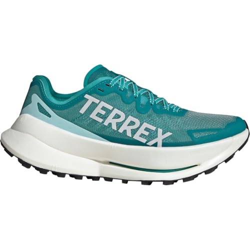 adidas Terrex Agravic Speed Ultra Trail Shoe Teal/Grey 9.0