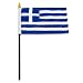 US Flag Store Greece Flag, 4 by 6-Inch