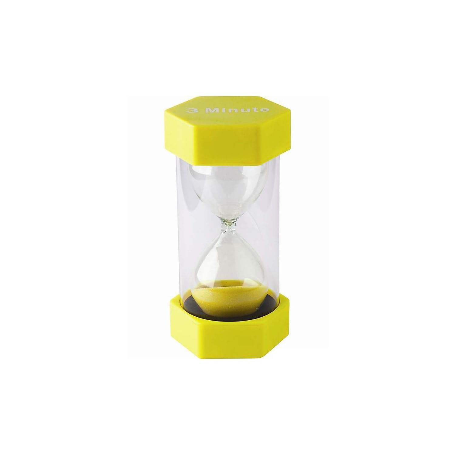 Teacher Created Resources 3 Minute Sand Timer - Large (20659), Yellow