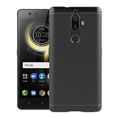 Image of COVERBLACK Rubber Silicone Back Cover for Lenovo K8 Note - Transparent