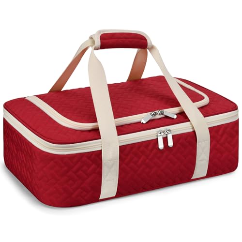 Insulated Casserole Carrier 9 X 13,Casserole Carriers For Hot Or Cold Food