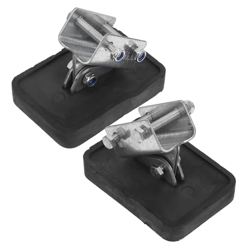 Tofficu 2sets Ladder Stabilizer Feet Durable Ladder Mats for Enhanced Stability Uneven Surfaces for Home and Outdoor Use 2pcs*2