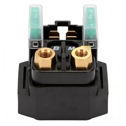 KoiLuvGo 30A Motorcycle Starter Solenoid Starter Solenoid Relay Compatible with Most Yamaha ATV YFM 350 400 450 660 - Raptor Grizzly Kodiak Wolverine Big Bear