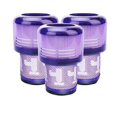 Filtres d'aspirateur pour Dyson V11 et V15 Detect - Lot de 3 pièces de rechange Hepa