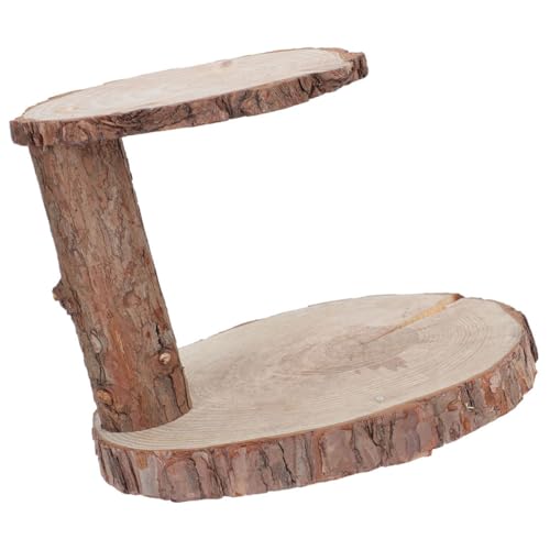 Présentoir à cupcakes en bois pour optimiser l'espace de votre table