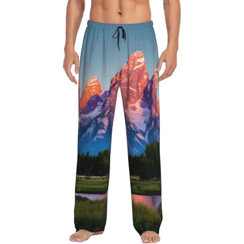 Pyjama décontracté homme Grand Teton idéal pour nuits d'été fraîches