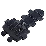 Helmbatterie -Beutelzubehör Gegengewicht Case Balancing Gewicht Bag für Nacht Airsoft Universal Black Helm Beutelzubehör