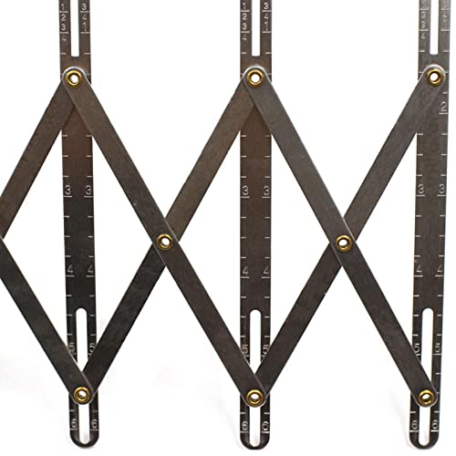 Newmind Buttonhole Spacer Expanding Crafting Sewing Gauge Ruler