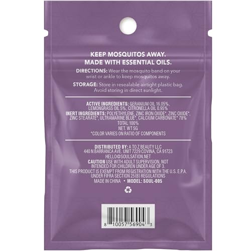 15 pack mosquito repellent bracelets deet-free for kids amp adults individually wrapped bands