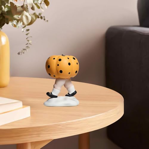 Calabazas para decorar salones modernos con figuras de resina elegantes 3