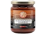 KONINGSVOGEL Surinaamse Sambal 270g | Sambal Suriname | sehr würzige Sauce | Very Spicy Sauce
